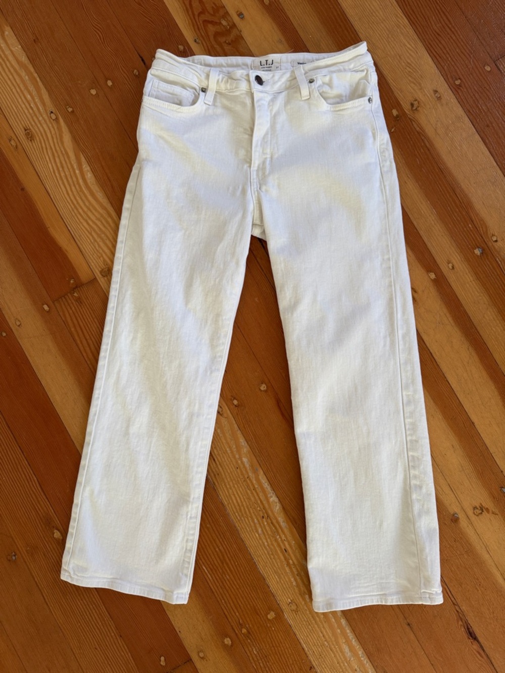Letter to Juliet L.T.J.‎ Venice Cream Denim Jeans 27